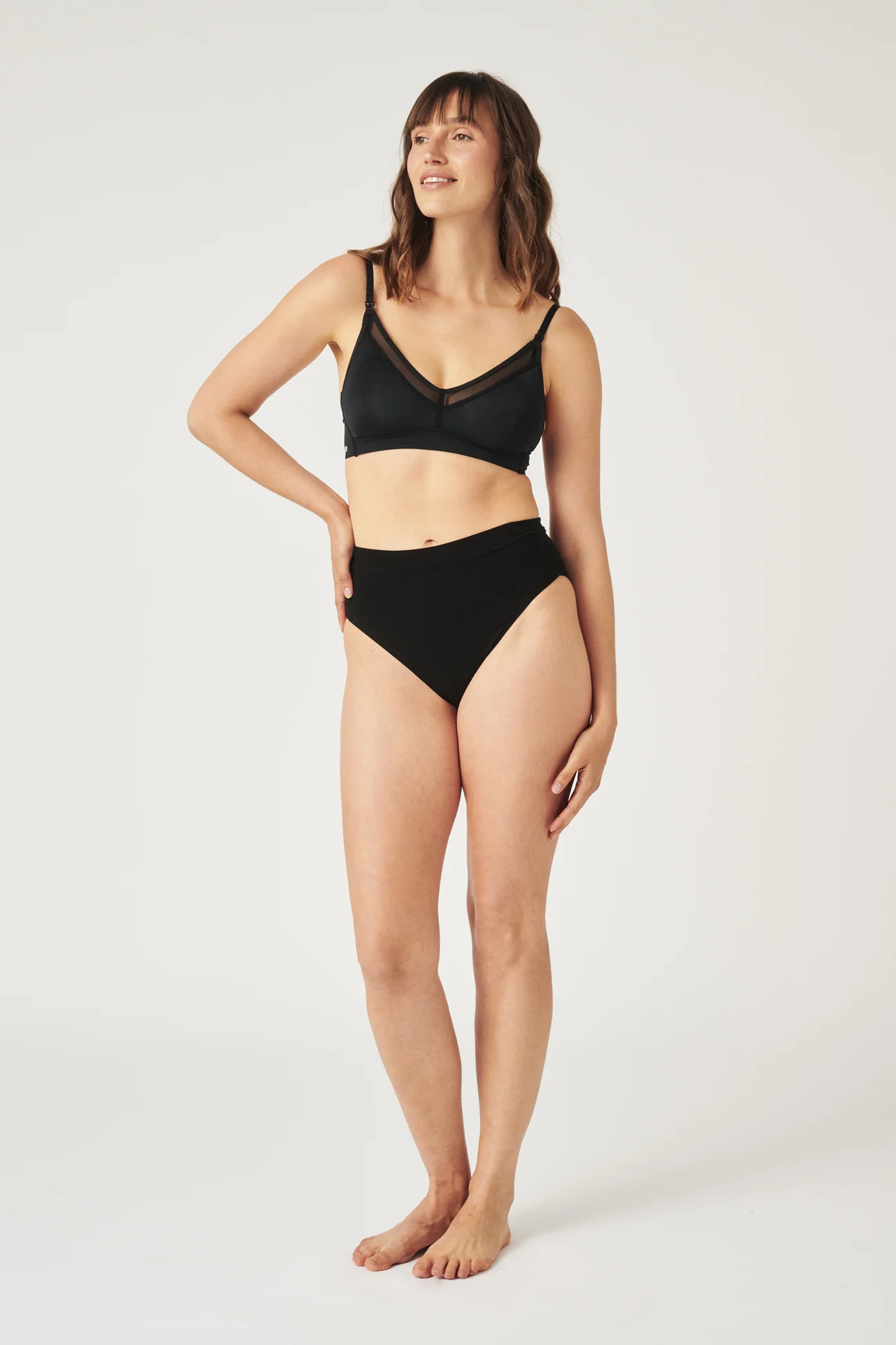The Maternity Bra - Black - Image 5