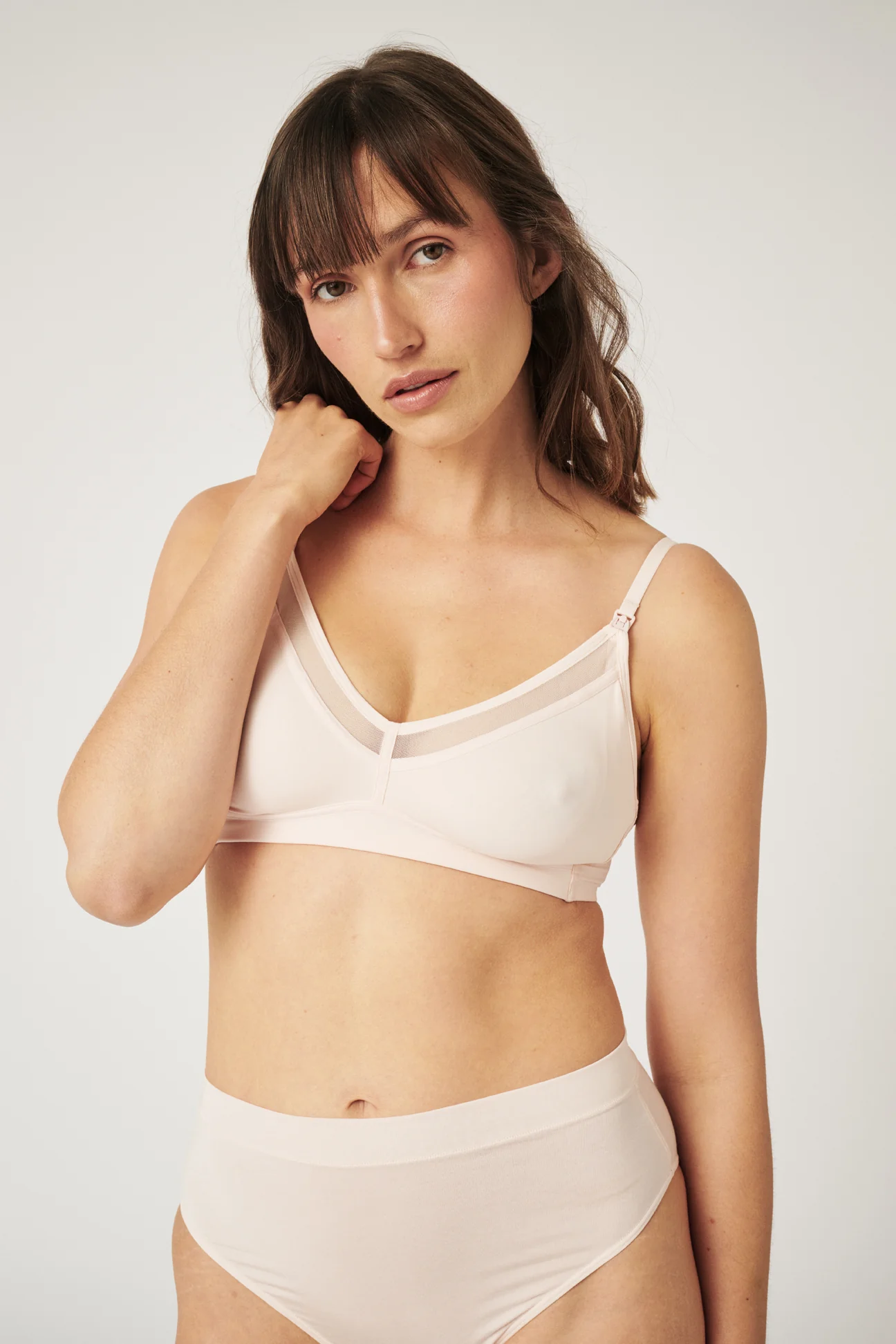 The Maternity Bra - Blush