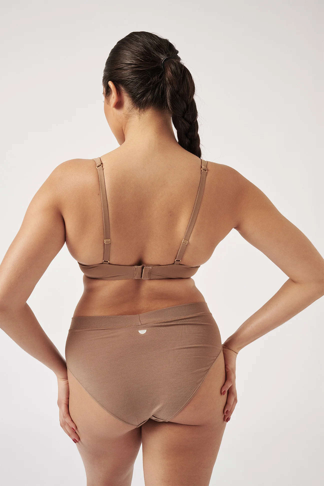 The Plunge Bra - Taupe - Image 3