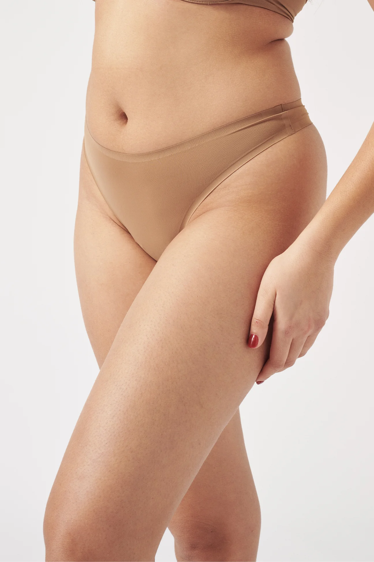 The Seamless G-String - Taupe - Image 3