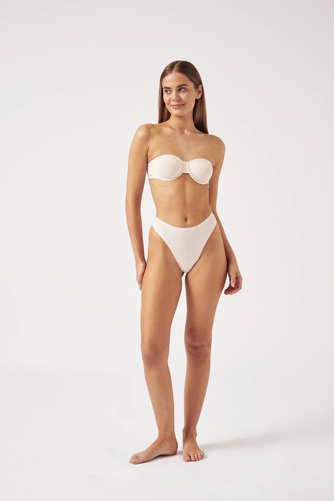The Seamless Highwaist G-String - Blush - Image 4