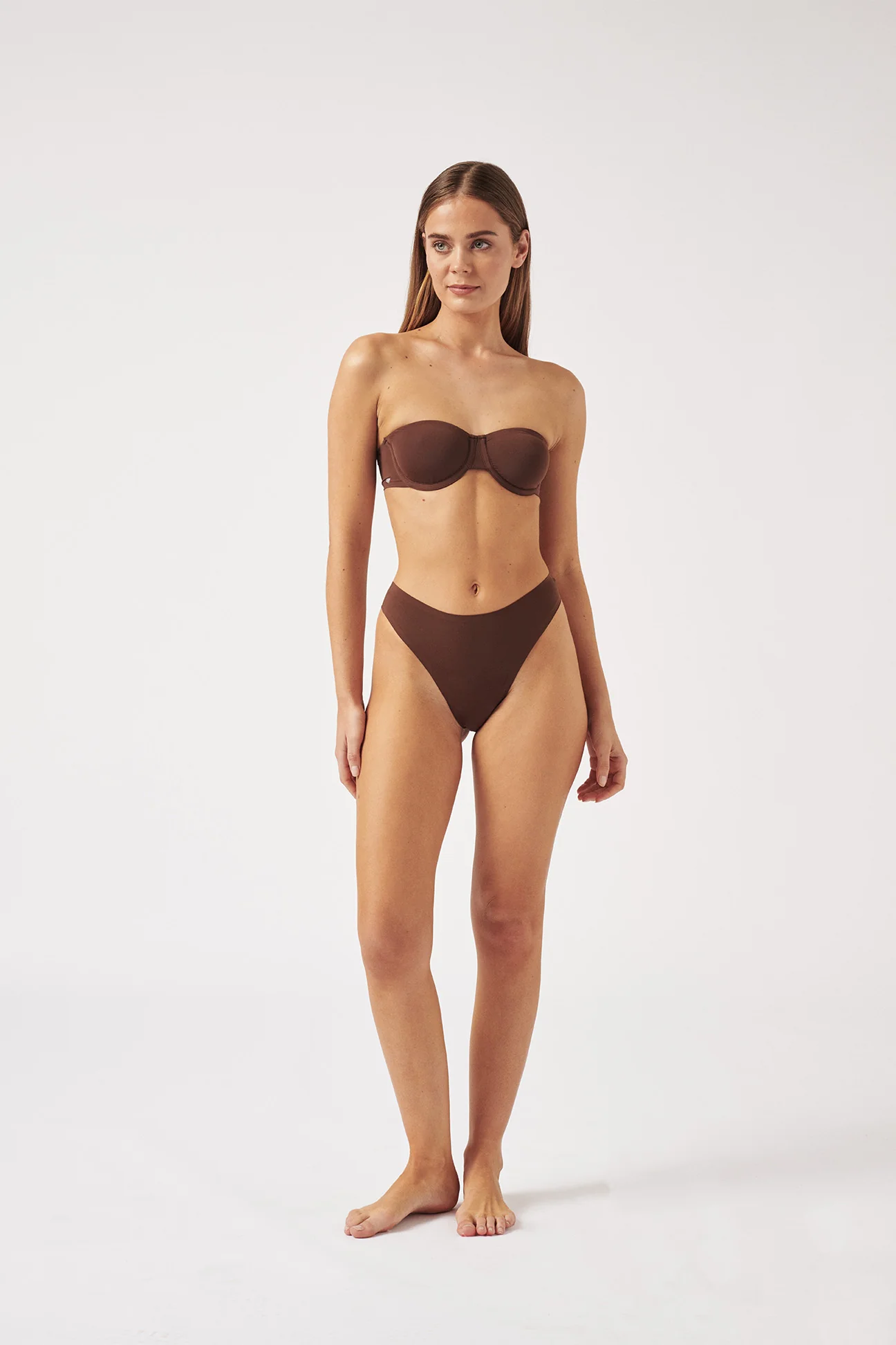 The Seamless Highwaist G-String - Umber - Image 3