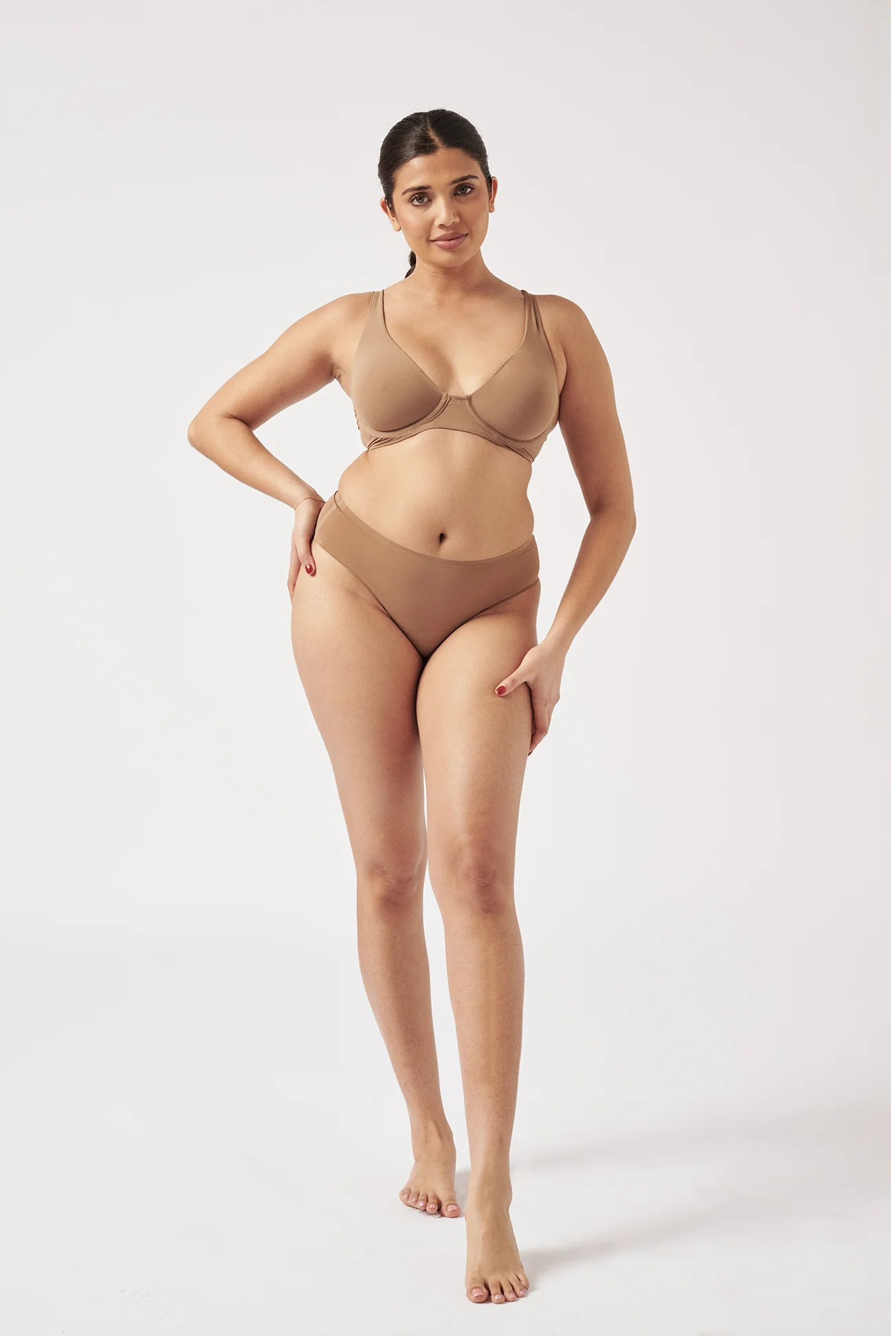 The Seamless Highwaist - Taupe - Image 4