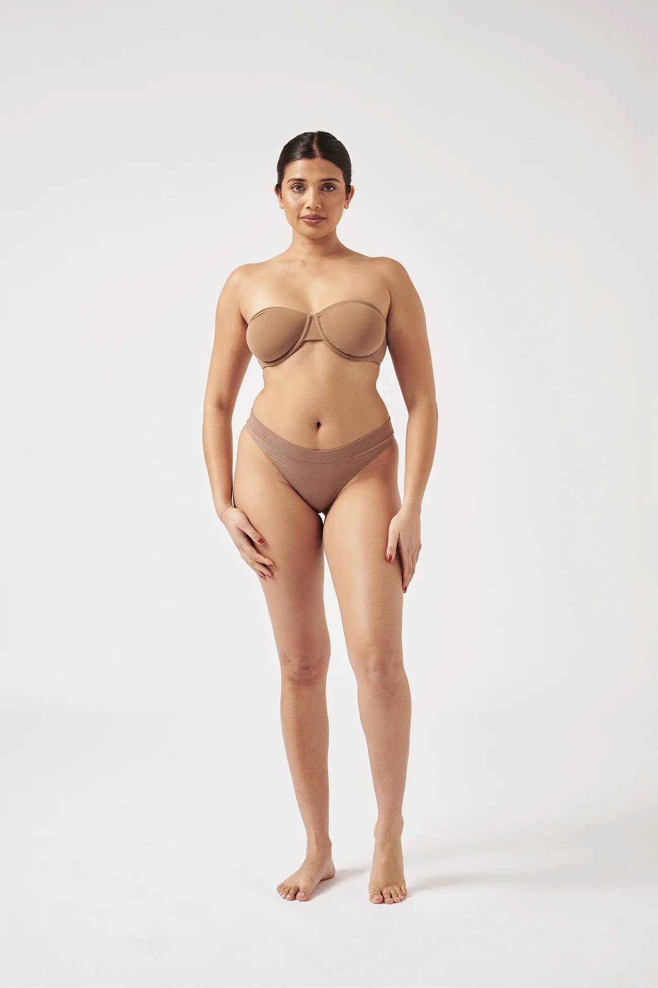 The Strapless - Taupe - Image 9